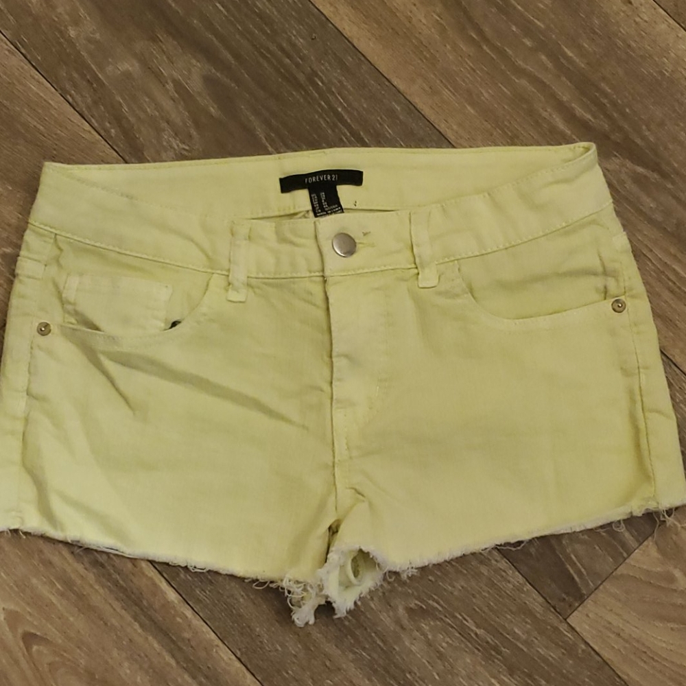 Light Lime Green Shorts